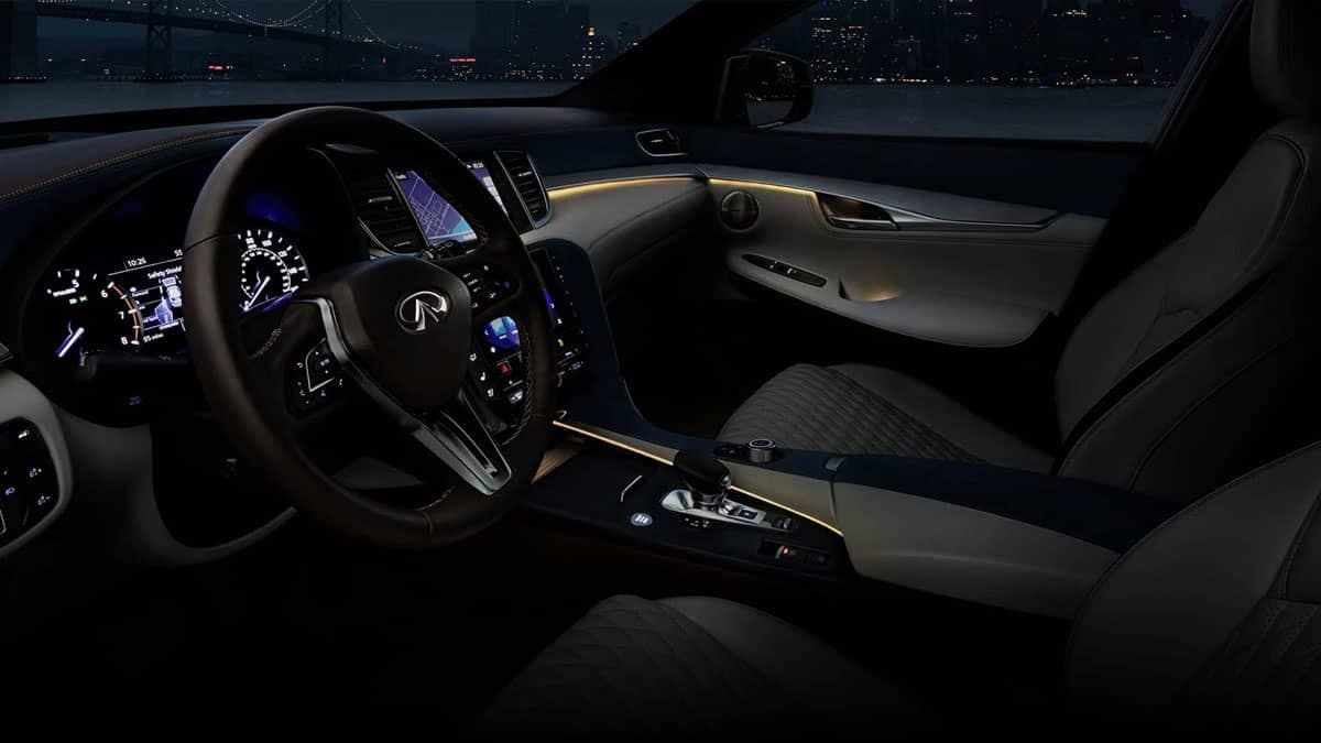 עיצוב פנים QX50